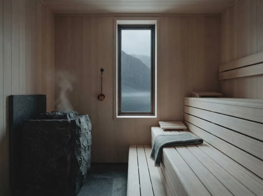 Artist's impression of the Seal House sauna